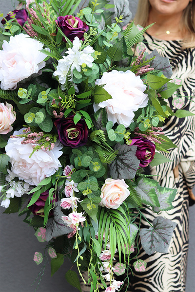 Dulcynea, wiązanka nagrobna z wrzosami