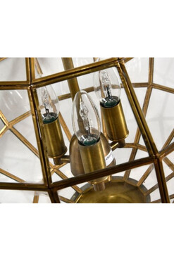 Gold Line, lampa sufitowa, wym.46x46x52cm