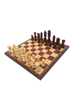 Classico, klasyczne szachy drewniane, wym.27x27cm