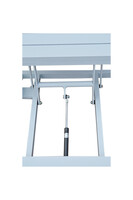 Modest rozkładany stolik ogrodowy