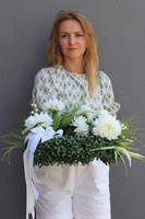 White Sadness, wieniec nagrobny, wym.50cm