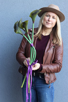 Kalle Green, bukiet nagrobny kalie