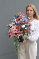 Letnia Polana, bukiet z polnych kwiatów