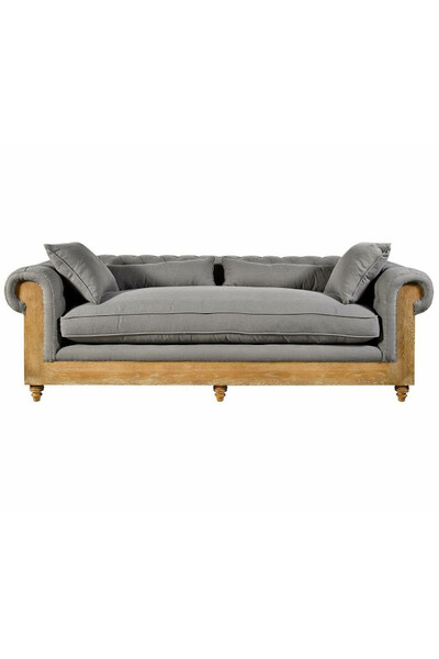 Classic 1, elegancka biała sofa