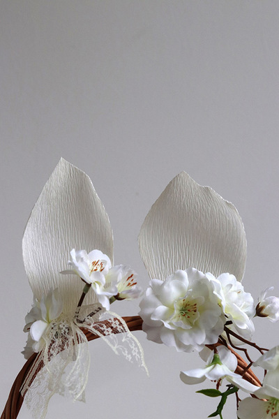 Bunny Frills, dekorowany koszyczek wielkanocny