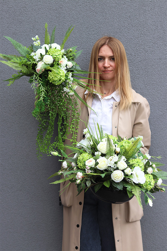 Zielona Nadzieja 3, kompozycja nagrobna w misie