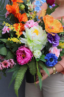 Kolorowa Nuta, komplet dekoracji nagrobnych