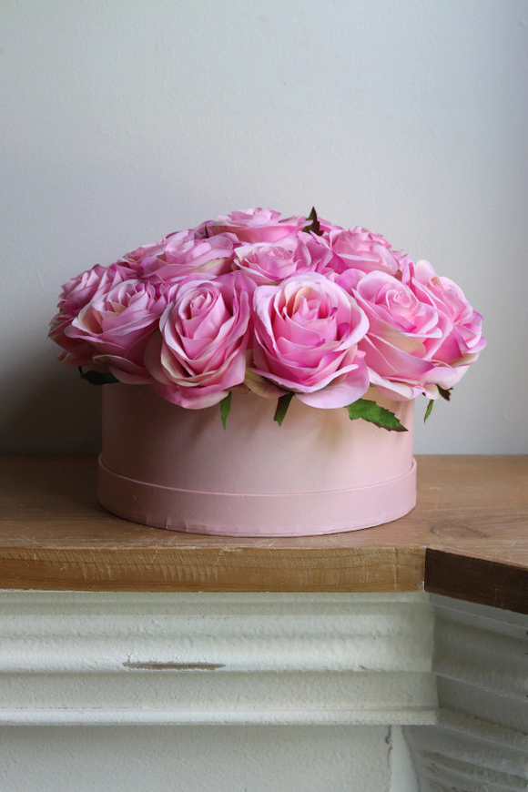 Pink Home Roses, różany flowerbox	