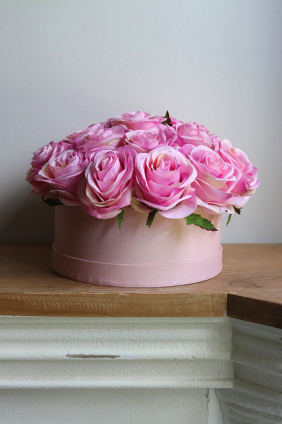 Pink Home Roses, różany flowerbox	