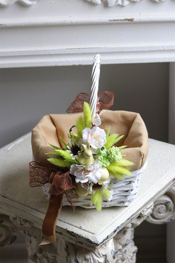 Citrone, dekorowany koszyczek wielkanocny, wys.22cm   