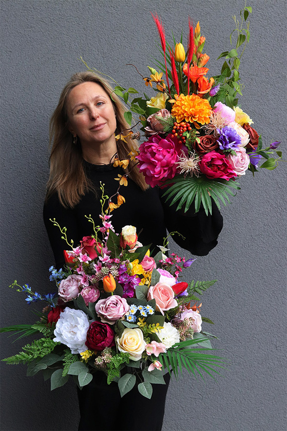 Kolores, komplet dekoracji nagrobnych