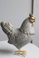 Cottage Gold, figurka wielkanocna kura