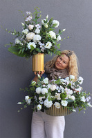 Goldenilla Big Deluxe, bogata kompozycja kwiatowa