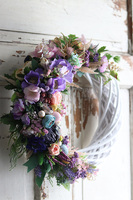 dekoracyjny wielkanocny wianek, Telisa, śr.43cm