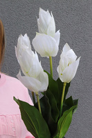 Clear Design Medinilla, nowoczesny bukiet nagrobny we wkładzie