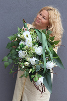 White Greddier, bukiet nagrobny do położenia