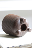 Aria Eco, osłonka doniczka, brązowa