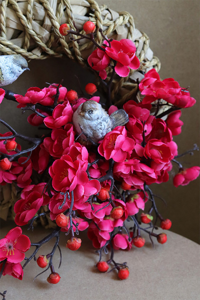 Wiśnia Magenta Mini, wiosenny wianek