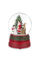 Mikołaj i Przyjaciele, świąteczna kula śnieżna pozytywka