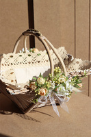 Barnabia, dwustronnie dekorowany koszyczek wielkanocny