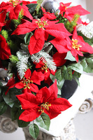 Gwiazda Betlejemska, kompozycja nagrobna w naczyniu