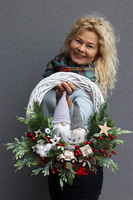 dekoracyjny wianek Skrzaty New