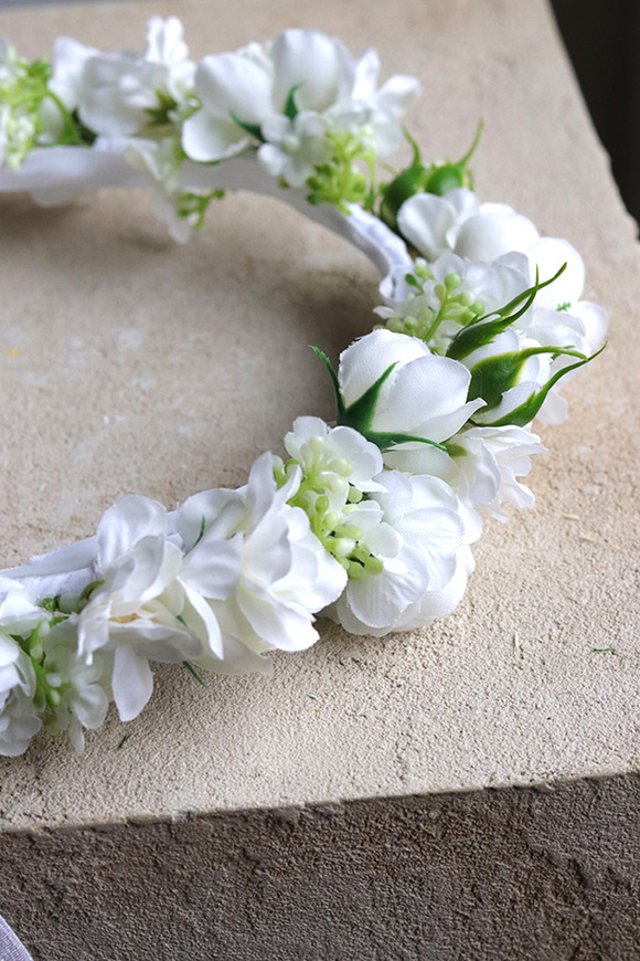 Roseni, komunijny wianek na głowę