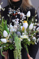 Marcowy Zając, flowerbox wielkanocny