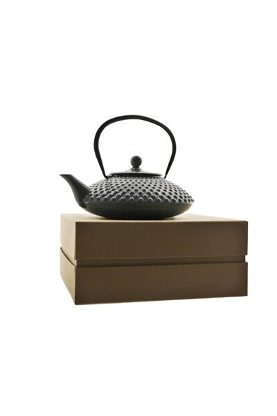  Awaji Glam, żeliwny imbryk do herbaty, szary