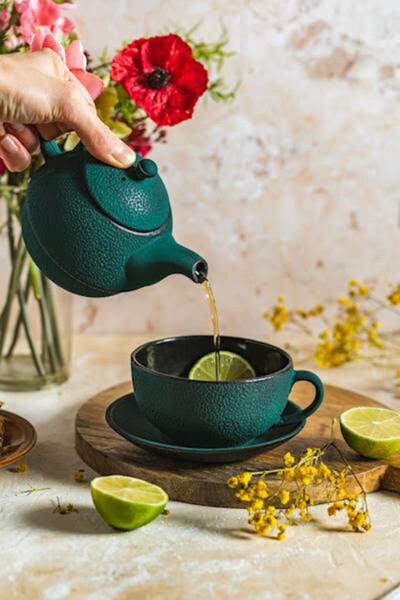 Awaji Tea 4 One, żeliwny zestaw do herbaty	