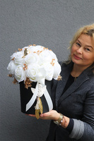 Versana, różany flowerbox z aniołkiem