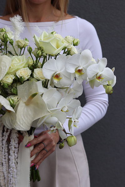 Rozdroże Biel, ślubny bukiet do ręki