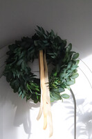 Sicilia Green, zielony wianek dekoracyjny