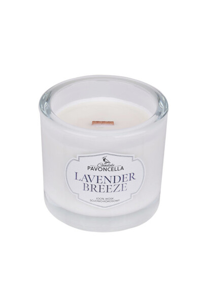 Lavender Breeze, sojowo-kokosowa świeca zapachowa w szkle