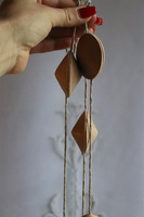 Modern Wood, drewniana zawieszka łańcuch, gładki