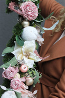 Pink Christmas, girlanda bożonarodzeniowa