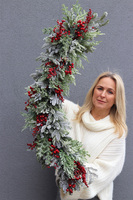 Red Winteria, zimowa girlanda z jagodami