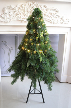 Norweski Design 2 LED, choinka na stojaku jak żywa, wys.90cm