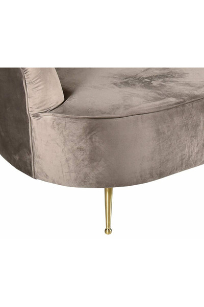 Glamour, sofa w kształcie muszli