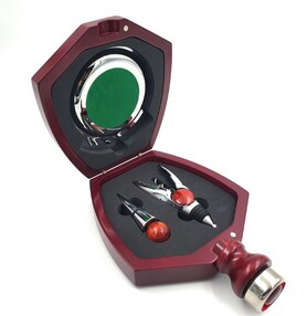 4 elementowy zestaw prezentowy do wina, kpl.