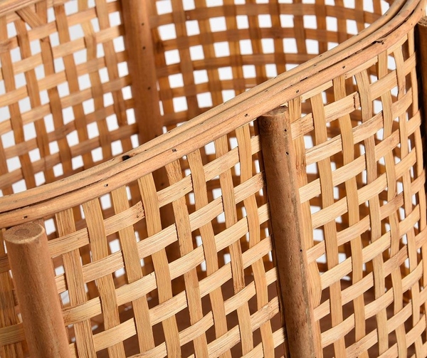 boho kwietnik 1 Bamboo, wym.51x31x36.5cm