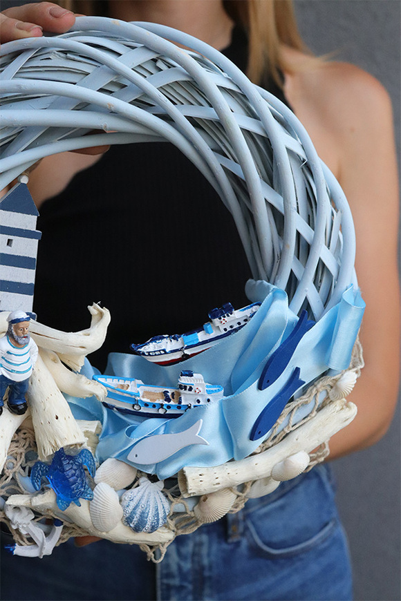 Morska Przygoda, marynistyczny wianek na ścianę