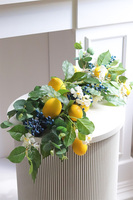 Lemonade, zielona girlanda dekoracyjna z owocami