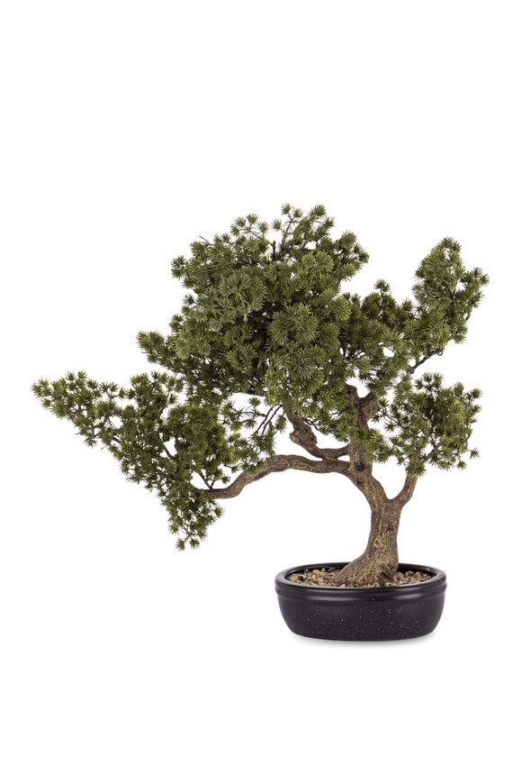 Bonsai, sztuczna roślina w doniczce