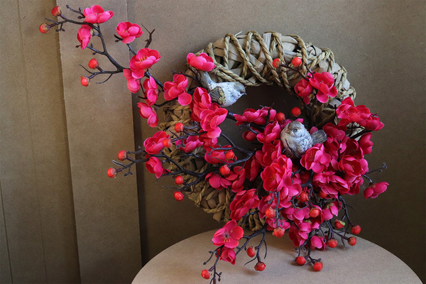 Wiśnia Magenta Mini, wiosenny wianek