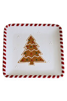 Homemade XMAS, ręcznie malowana patera