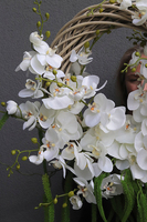 Orchidiana 2, asymetryczny wianek dekoracyjny