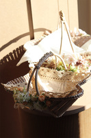 Barnabia, dwustronnie dekorowany koszyczek wielkanocny