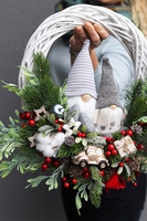 dekoracyjny wianek Skrzaty New