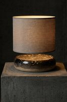Pavo, nowoczesna lampa stołowa ceramiczna, wym.25x29cm